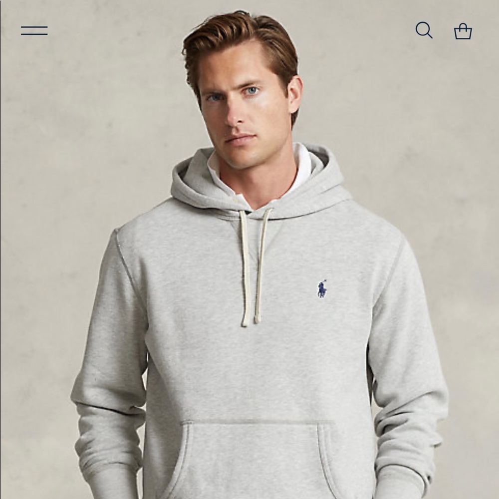 MEN’S RALPH LAUREN FLEECE HOODIE